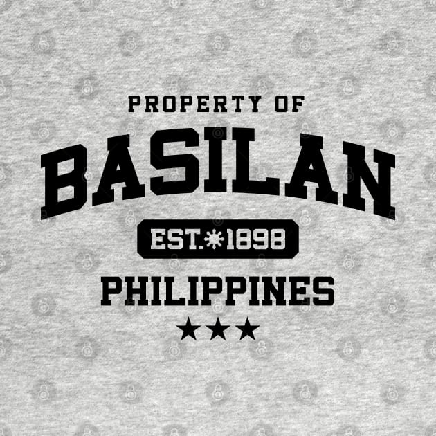 Basilan - Property of the Philippines Shirt by pinoytee